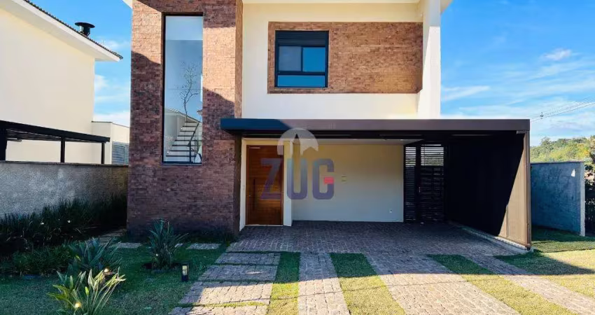 Sobrado à venda em campinas, loteamento santa ana do atibaia (sousas), com 3 suítes, com 200 m²