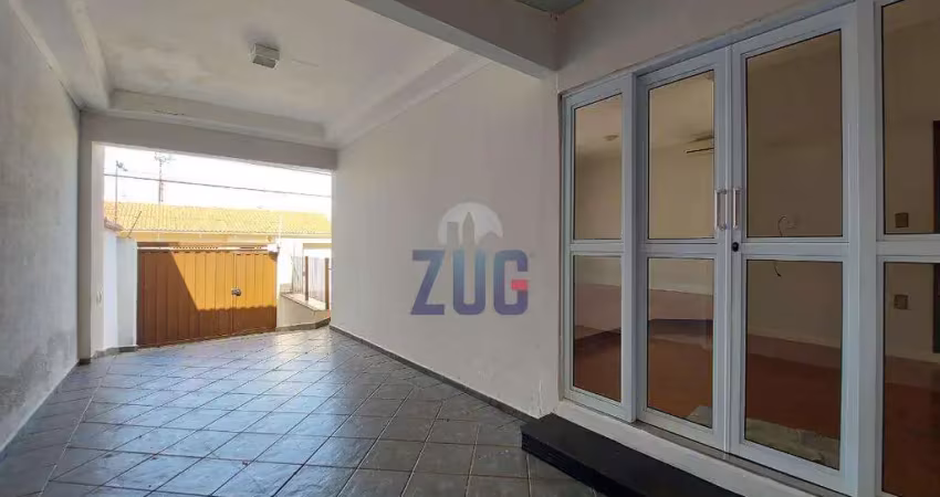 Casa para alugar em campinas, jardim bom retiro, com 3 quartos, com 168 m²