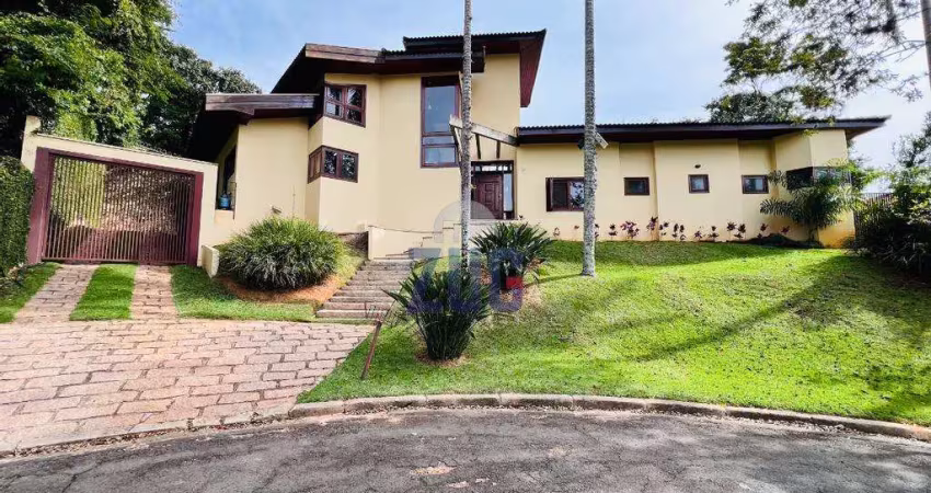 Sobrado à venda e para alugar em Campinas, Jardim Botânico (Sousas), com 4 suítes, com 369 m²