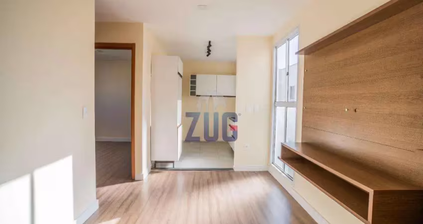 Apartamento à venda em campinas, jardim esmeraldina, com 2 quartos, com 41 m²