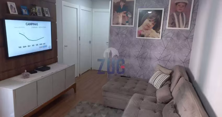 Apartamento à venda em campinas, jardim amazonas, com 2 quartos, com 52 m², reserva jardim amazonas