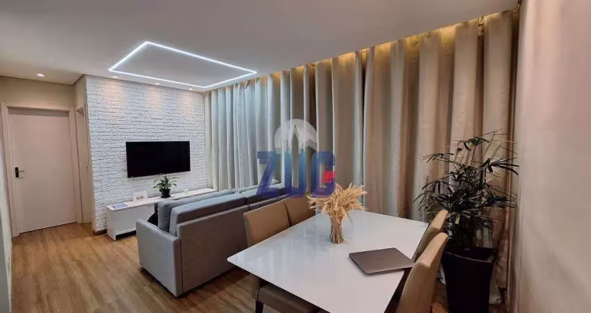 Apartamento à venda em campinas, parque fazendinha, com 2 quartos, com 60 m², eco vila tipuana