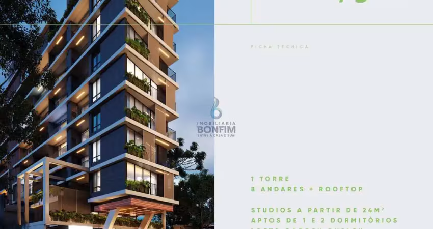 Apartamento com 2 quartos à venda na Rua Coronel Dulcídio, Batel, Curitiba