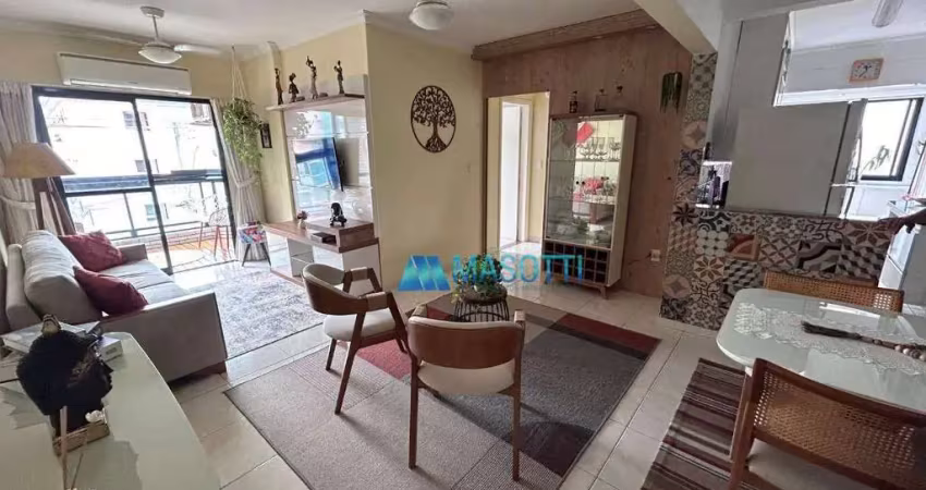 Apartamento com 2 dormitórios à venda, 57 m² por R$ 495.000,00 - Canto do Forte - Praia Grande/SP