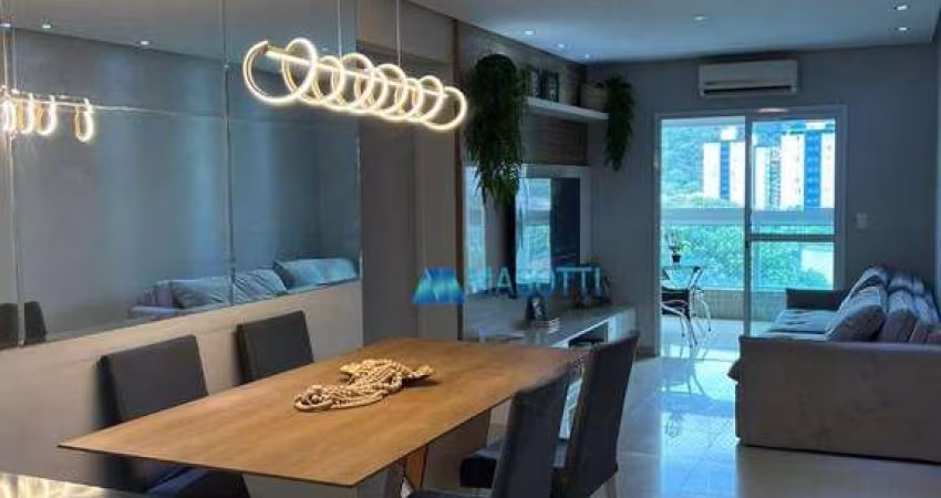 Apartamento com 2 dormitórios à venda, 76 m² por R$ 580.000,00 - Canto do Forte - Praia Grande/SP