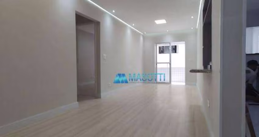 Apartamento com 2 dormitórios à venda, 77 m² por R$ 540.000,00 - Canto do Forte - Praia Grande/SP