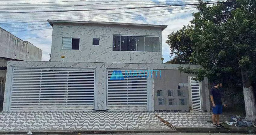Sobrado com 3 dormitórios à venda, 69 m² por R$ 334.000,00 - Vila Antártica - Praia Grande/SP