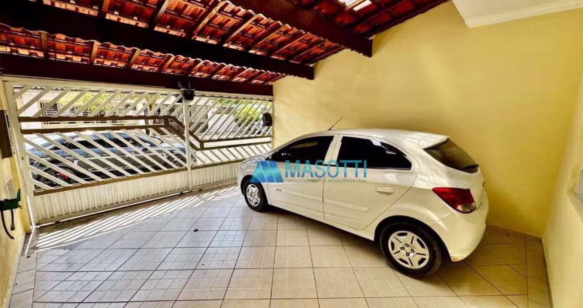 Sobrado com 3 dormitórios à venda, 127 m² por R$ 770.000,00 - Vila Guilhermina - Praia Grande/SP