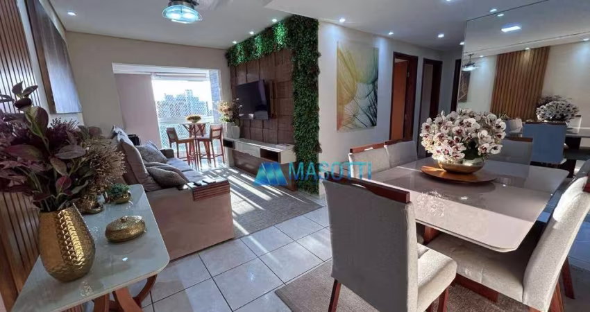 Apartamento com 3 dormitórios à venda, por R$ 680.000 - Canto do Forte - Praia Grande/SP