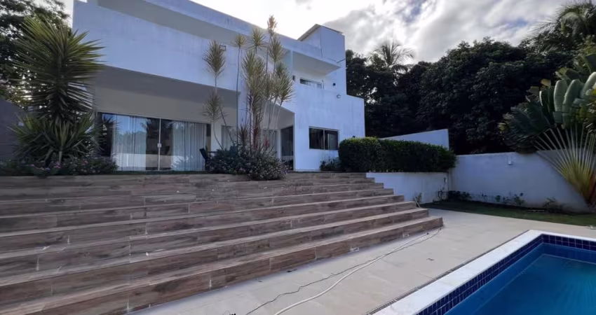 Casa para Locação em Camaçari, Catu de Abrantes, 4 dormitórios, 3 suítes, 5 banheiros, 6 vagas