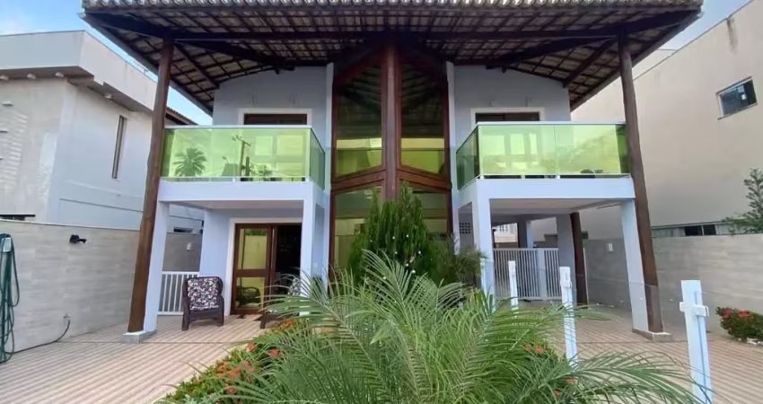 Casa para venda em lauro de freitas, centro, 4 dormitórios, 4 suítes, 6 banheiros, 3 vagas