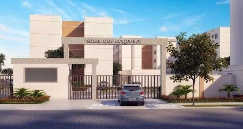 Apartamento para venda em camaçari, boa união (abrantes), 2 dormitórios, 1 banheiro, 1 vaga