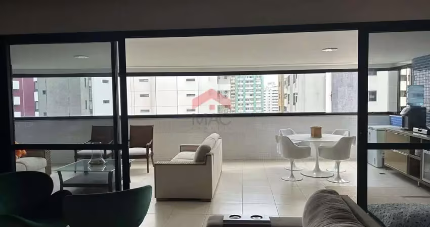 Apartamento para locação em salvador, pituba, 3 dormitórios, 3 suítes, 5 banheiros, 2 vagas