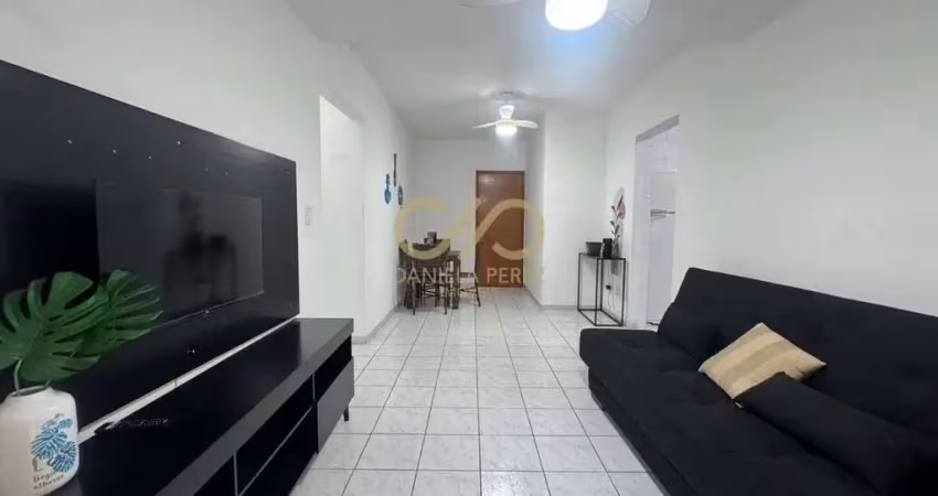 Apartamento padrão, com 01 dormitório no canto do fore em praia grande
