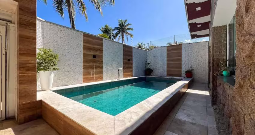 Casa térrea e isolada - canto do forte - praia grande
