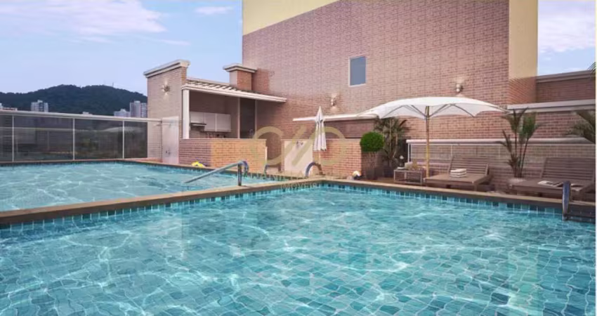 Lançamento apartamento padrão - guilhermina - praia grande