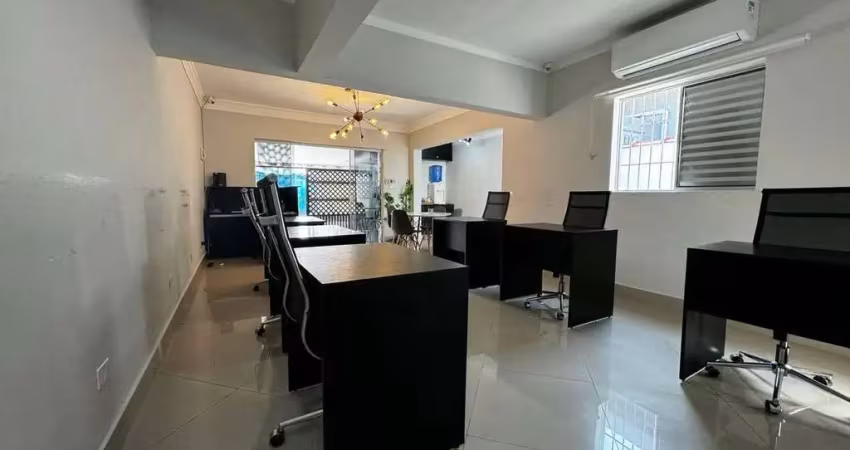 Casa comercial com 3 salas para alugar no Boqueirão, Praia Grande 