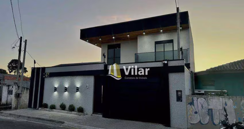 Sobrado com 3 dormitórios à venda, 166 m² por r$ 1.550.000,00 - vila são cristóvão - piraquara/pr
