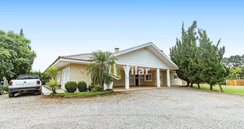 Chácara com 5 dormitórios à venda, 5000 m² por r$ 2.599.000,00 - planta granjas eldorado - piraquara/pr
