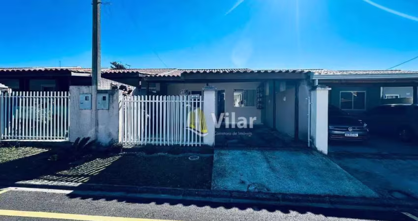 Casa com 2 dormitórios à venda, 80 m² por r$ 350.000 - planta chaune - piraquara/pr