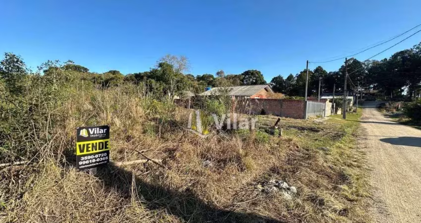 Terreno à venda, 550 m² por r$ 190.000 - vila militar i - piraquara/pr
