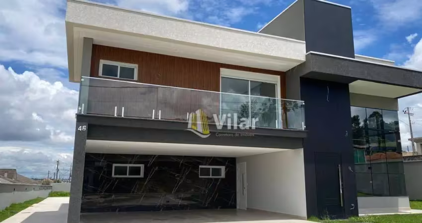Casa com 3 dormitórios à venda, 503 m² por r$ 3.499.900,00 - jardim amélia - pinhais/pr