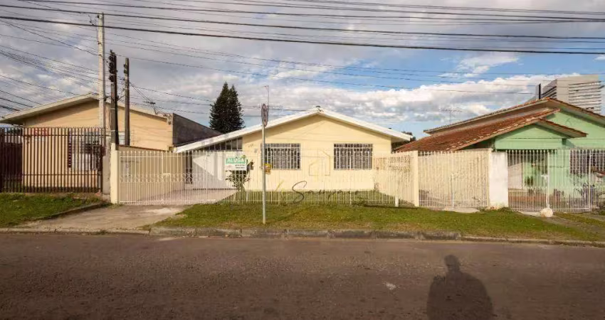 Casa com 3 dormitórios para alugar, 120 m² por r$ 2.216/mês -  rua são judas tadeu, 181 capão raso - curitiba/pr