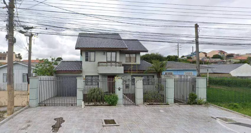 Sobrado com 5 dormitórios à venda, 328 m² por r$ 900.000 -  rua doutor waldemiro pereira, 910 capão raso - curitiba/pr