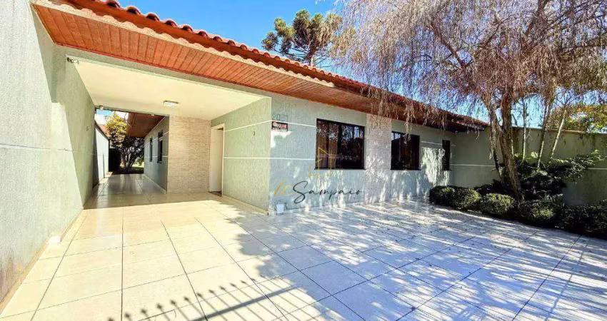 Casa com 3 dormitórios à venda, 150 m² por r$ 1.350.000 - rua hipólito da costa, 2061 boqueirão - curitiba/pr