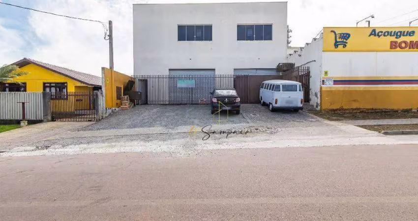 Barracão para alugar, 500 m² por r$ 12.363/mês -  rua frei teófilo, 884  capão raso - curitiba/pr