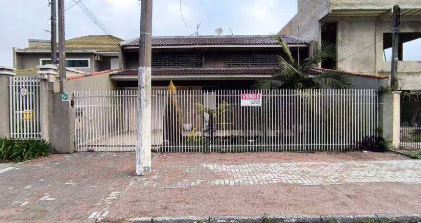 Sobrado com 3 dormitórios à venda, 296 m² por r$ 1.320.000 - rua frei teófilo, 199 capão raso - curitiba/pr