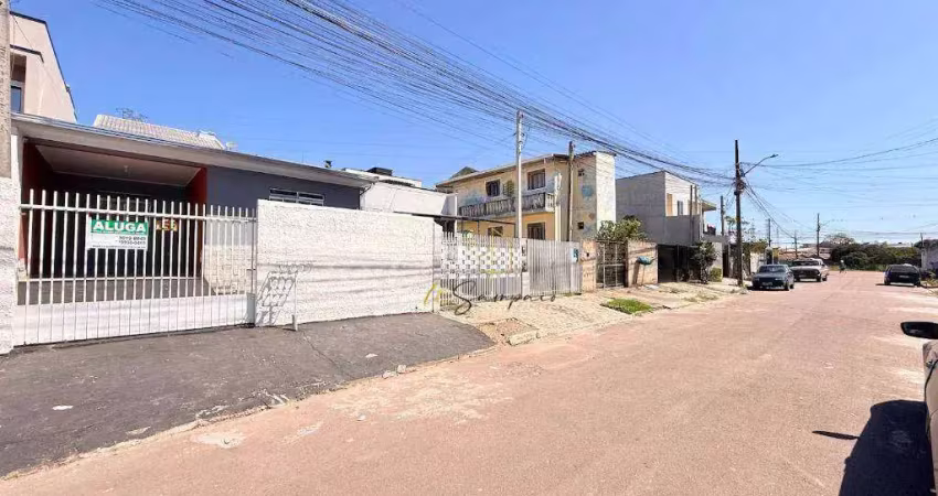 Casa com 2 dormitórios para alugar, 100 m² por r$ 1.522/mês - rua eleutério burbello, 59 campo de santana - curitiba/pr
