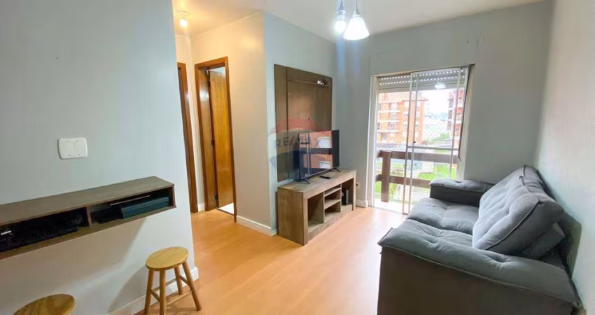 Apartamento semimobiliado com 2 dormitórios no Residencial do Bosque