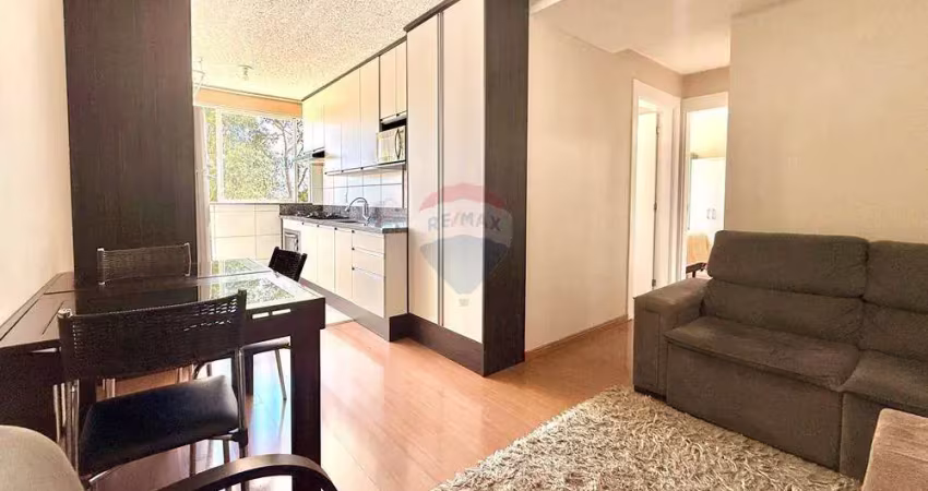 Apartamento 02 dormitórios semi mobiliado 01 vaga r$244.900,00