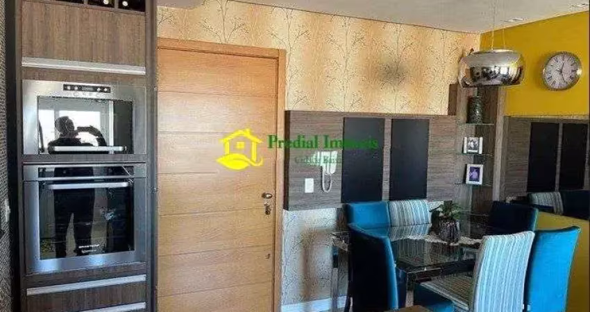 Apartamento para venda - 65m², 2 dormitórios, sendo 1 suites, 1 vaga - centro hi