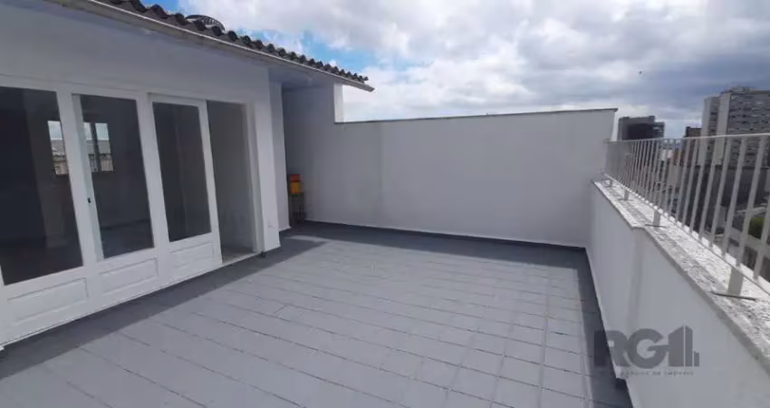 Cobertura   3 dormitórios, de frente , sacada integrada, com terraço , garagem c