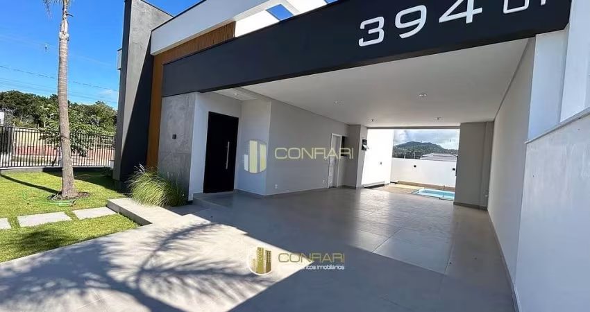 Casa com arquitetura moderna