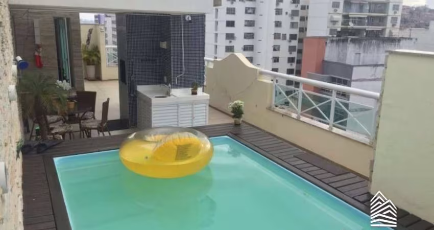 Cobertura com 03 vagas de garagem, Ingá, Niterói-RJ