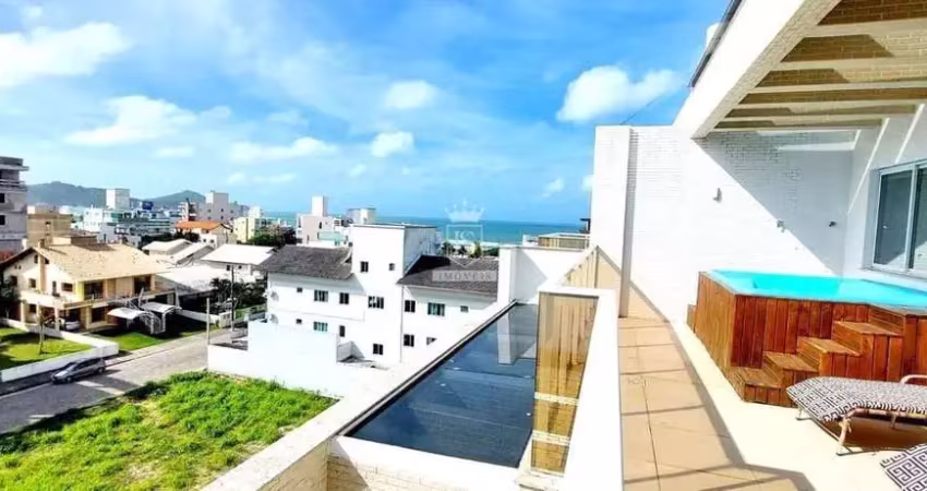 Cobertura duplex com jacuzzi a menos de 200 mts do mar em canto grande!