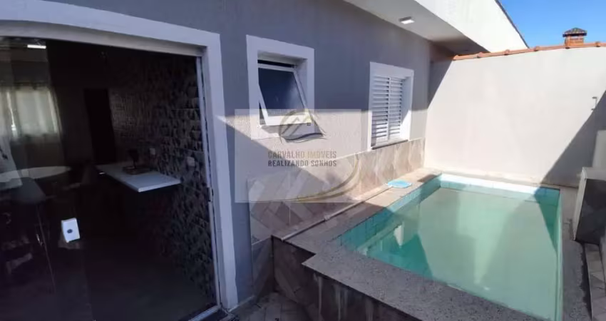 Casa em condomínio lado praia com piscina individual para venda em itanhaém!