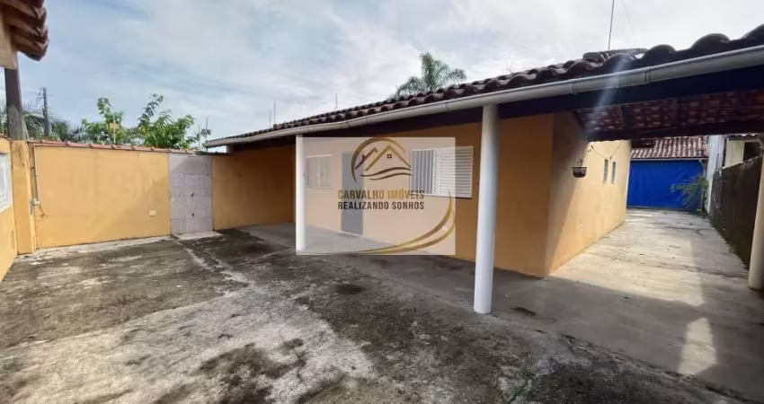 Casa isolada lado praia 600 metros do mar com espaço para piscina em itanhaém!
