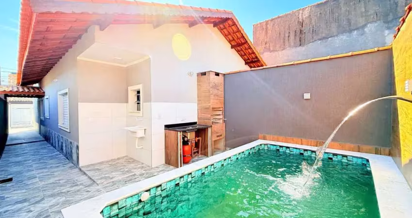 Oportunidade minha casa minha vida!! casa com piscina e churrasqueira 1000mts do mar em itanhaém!
