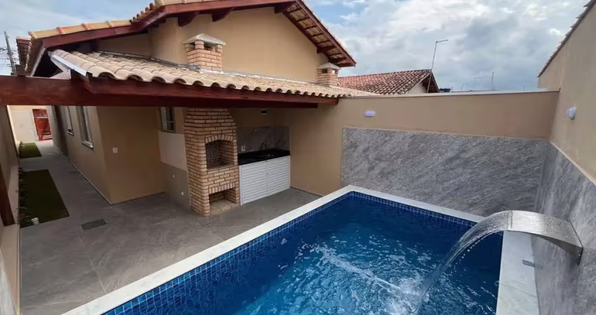Super oportunidade lado praia 1200mts do mar com piscina e churrasqueira!!