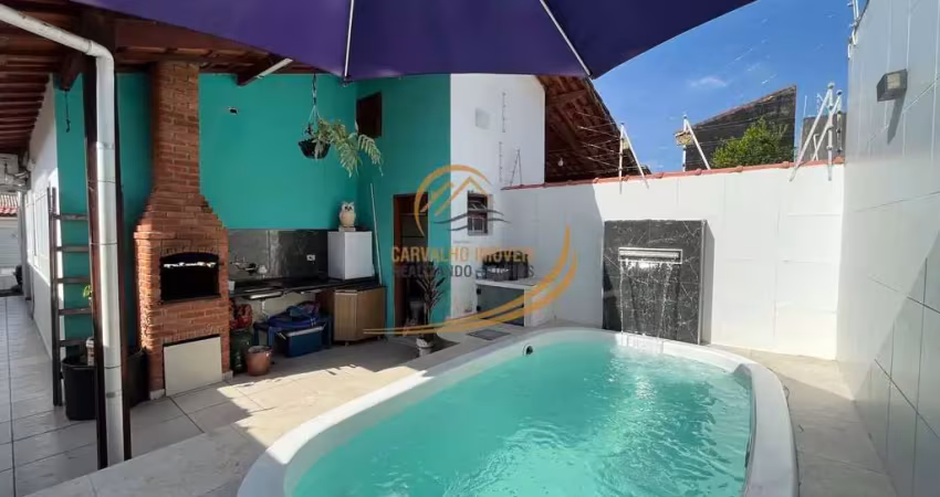 Casa usada com piscina lado praia para venda em itanhaém!!