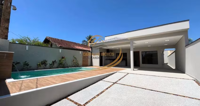 Sua casa isolada alto padrão 600 metros do mar para venda em peruíbe!!