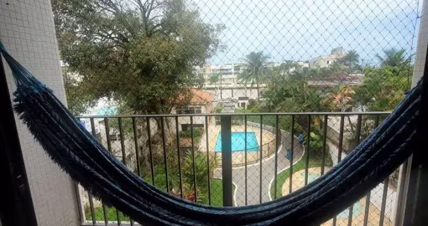 Apartamento com lazer à venda, 80 m² por R$ 550.000 - Tombo - Guarujá/SP
