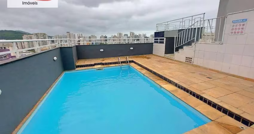 Apartamento com 1 dormitório à venda, 54 m² por r$ 430.000,00 - tombo - guarujá/sp