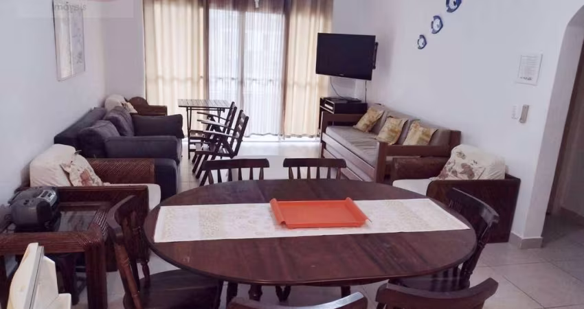 Apartamento com 2 dormitórios para alugar, 100 m² por R$ 3.600/mês - Astúrias - Guarujá/SP