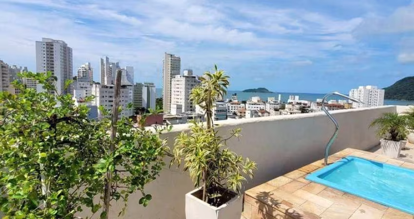 Cobertura com 2 dormitórios à venda, 125 m² por R$ 800.000,00 - Astúrias - Guarujá/SP