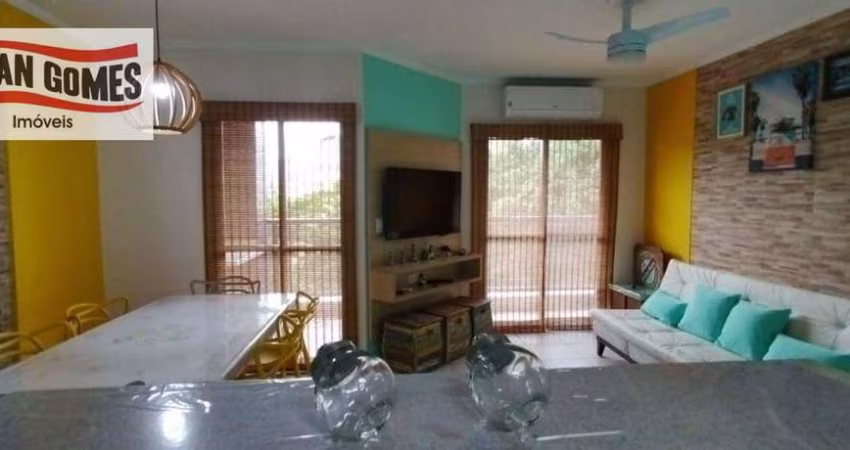 Apartamento com 2 dormitórios à venda, 65 m² por R$ 490.000,00 - Tombo - Guarujá/SP